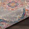 Homeroots 4 ft. Round Gray & Gold Medallion Area Rug 385267 - alternate 2